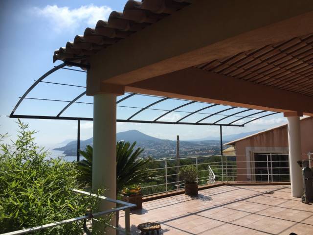 Pergola acier. Modèle Cathy